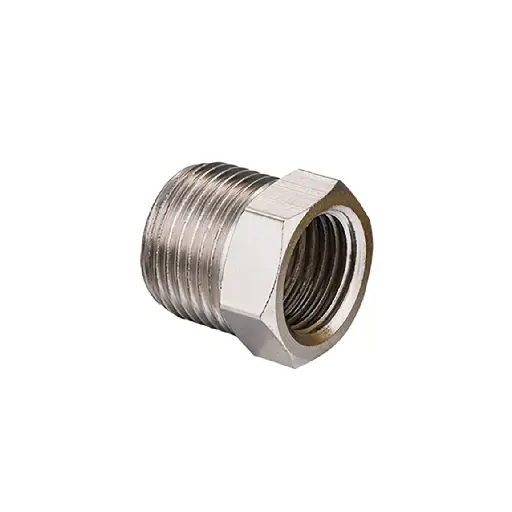 [JNW-02-04] Brass Reducing Connector 1/2"X1/4"