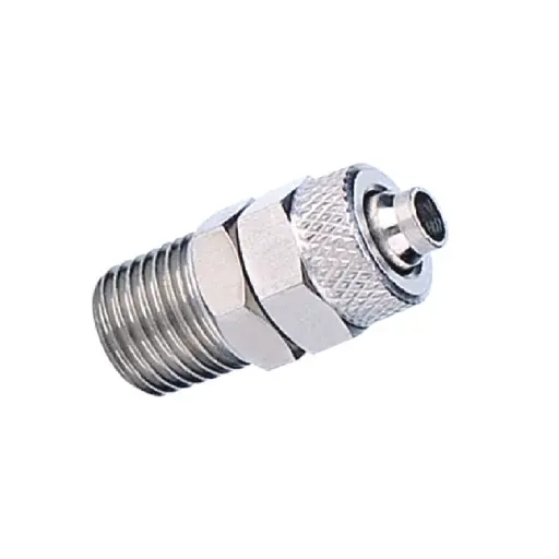 [RPC-08-02] Compression  Pneumatic Straight Connector 1/4"X8mm