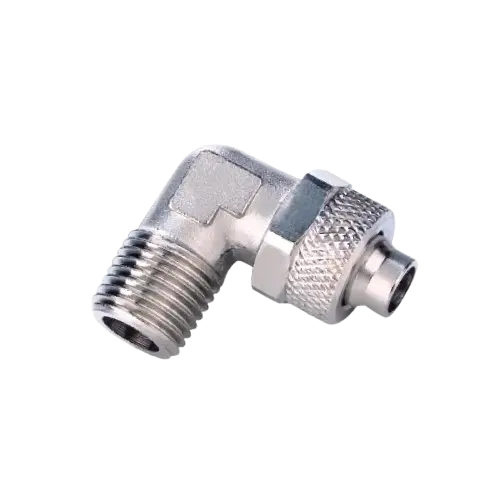 [RPL-08-02] Compression  Pneumatic Elbow Connector 1/4"X8mm