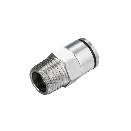 [NPCT-04-01] Pneumatic Metal Straight Connector 1/8"X4mm