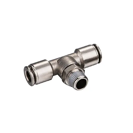 [NPBT-06-01] Pneumatic Metal Branch Tee Connector 1/8"X6mm