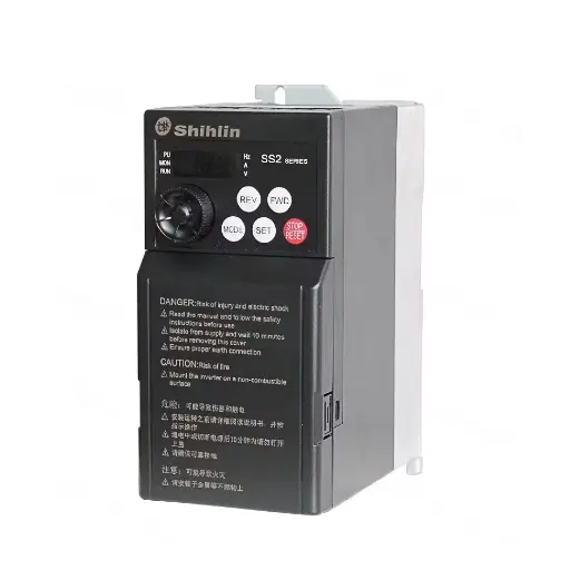 [SS2-043-0.75K] Shihlin Frequency Inverter / Vfd, 3Ph Ac 340V~460V, 0.75Kw, (High Performance Closed-Loop)