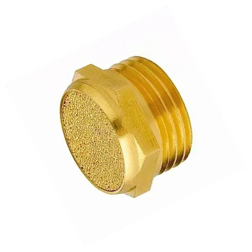 [BSLM-02] Pneumatic Brass Silencer 1/4"