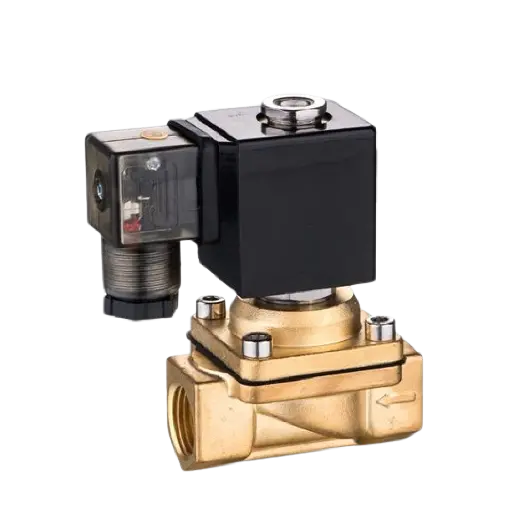 [PU220-03A-SLGPC] 2/2 Way Brass Solenoid Valve 3/8"