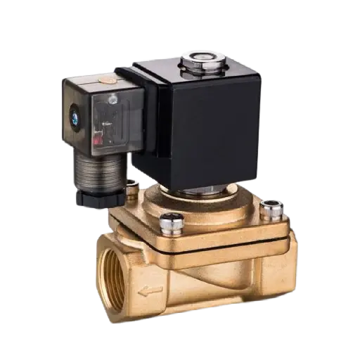 [PU220-06A-SLGPC] 2/2 Way Brass  Solenoid Valve 3/4"