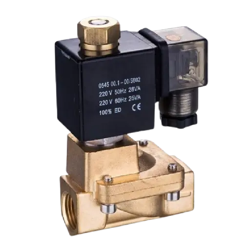 [PU225-06A-SLGPC] 2/2 Way Brass Solenoid Valve 3/4"