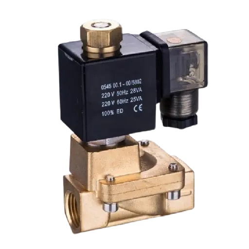 [PU225-04A-SLGPC] 2/2 Way Brass Solenoid Valve 1/2"