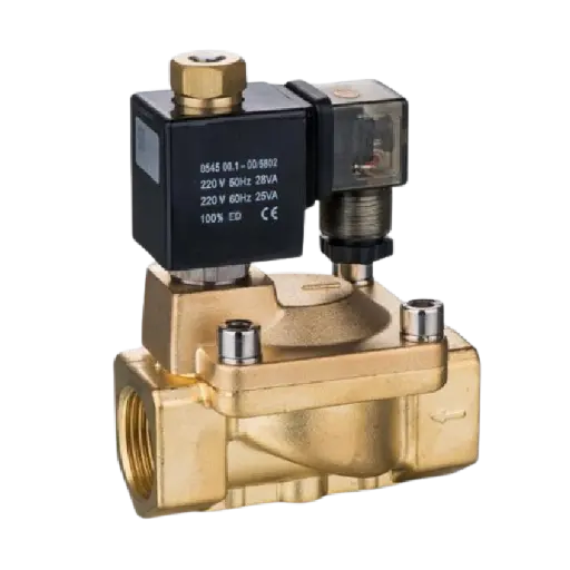 [PU225-12A-SLGPC] 2/2 Way Brass Solenoid Valve 1 1/4"