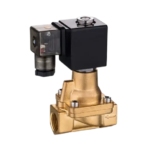 [PU225-03S-SLGPC] 2/2 Way Brass  Steam Solenoid Valve 3/8"
