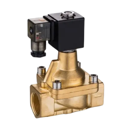 [PU225-08S-SLGPC] 2/2 Way Brass  Steam Solenoid Valve 1"