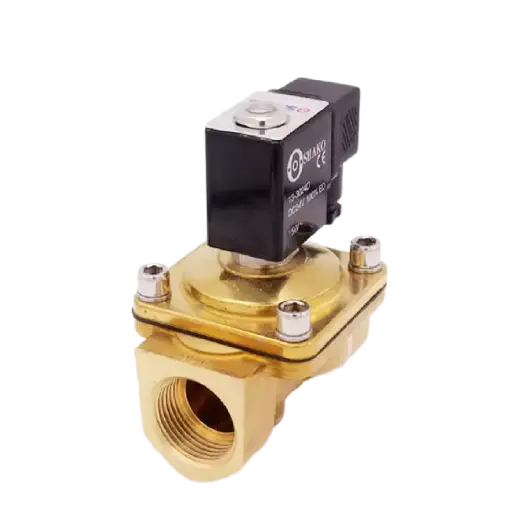 [PU220A-08-SHAKO] SHAKO 2/2 Way Brass Solenoid Valve Assisted Lift 1"