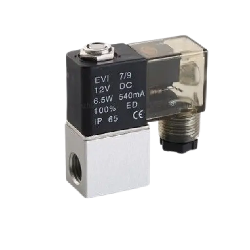 [2V025-08] 2/2 Way Single Solenoid Valve, 1/4"