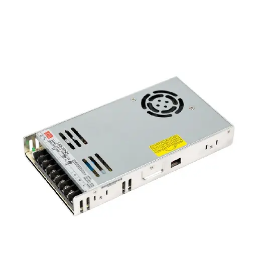 [LRS-350-24] MEANWELL 350W Switching Power Supply,14.6A, 24VDC