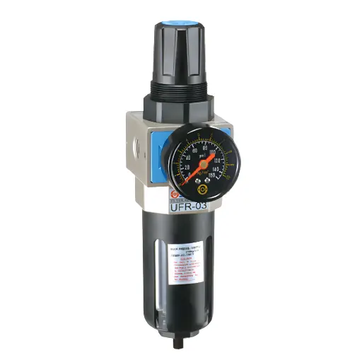 [UFR-04-D-SHAKO] Filter Pressure Regulator 1/2", W/Auto Drain