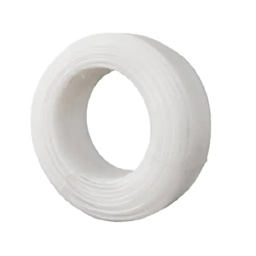 [NY0640-200-WHITE] Pneumatic Nylon Tubing 6X4mm, White Color