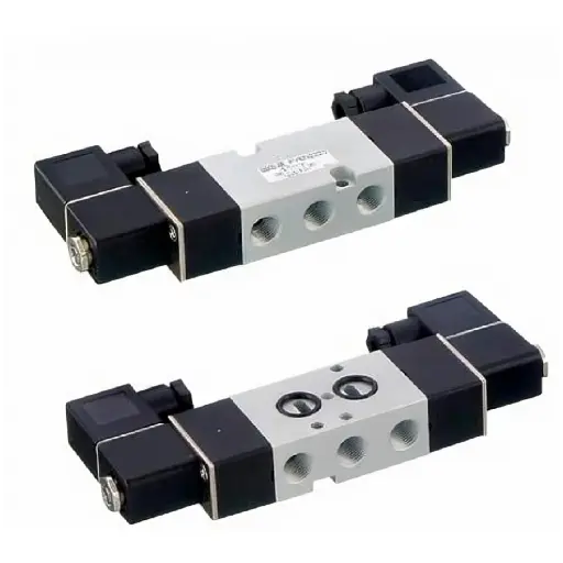 [CY520-02D] SHAKO 5/2 Namur Double Solenoid Valve 1/4"