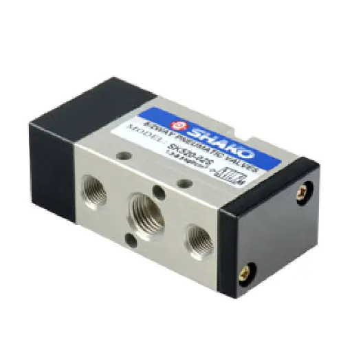 [SK520-04S] SHAKO 5/2 Way Single Pilot Valve 1/2"