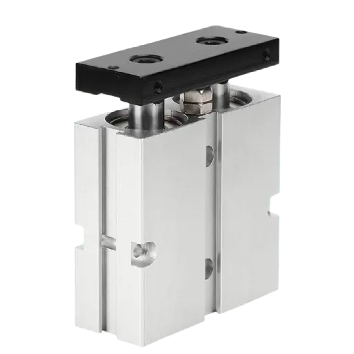 [TN25X75-S] Dual/Twin Rod Double Acting Cylinder 25x75mm