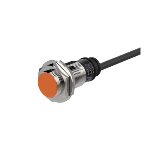 [PR18-5DP] AUTONICS Cylindrical inductive proximity sensor PNP, N/O, M18, 5mm, shielded, 500Hz, 10–30 VDC